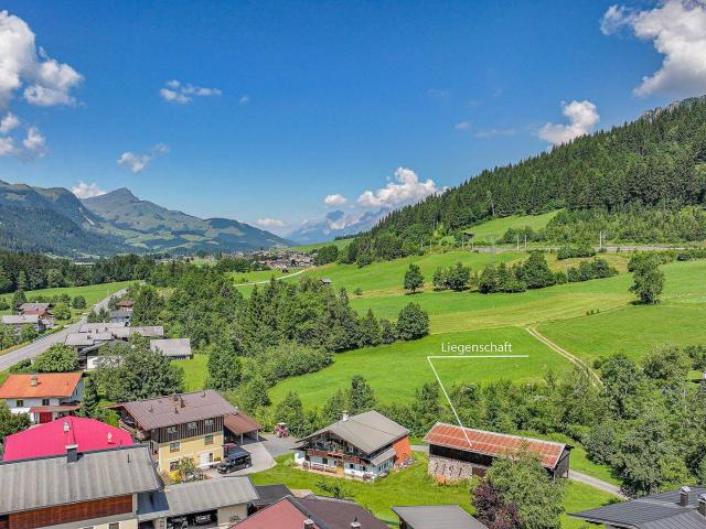 Baugrundstück mit Einfamilienhaus Planstudie