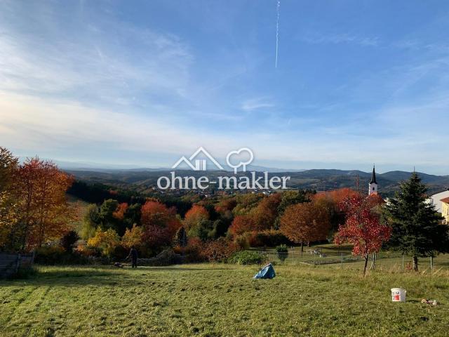 Baugrundstück mit Fernblick auch teilbar kein Bauzwang