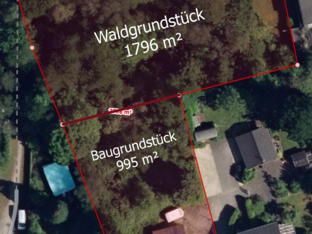 Baugrundstück für MFH, EFH, DHH plus Waldgrundstück in Oberhausen