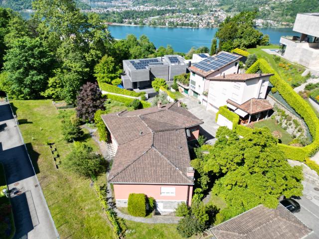 Baugrundstück in Montagnola repräsentative Wohngegend