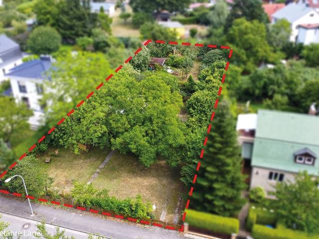 Baugrundstück in Teltow Teilung in 2 Parzellen genehmigungsfähig