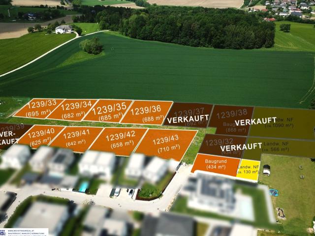 Baugrundstücke in Katsdorf / Ruhstetten sonnige Lage, ideal für 1 3 Wohneinheiten je Parzelle