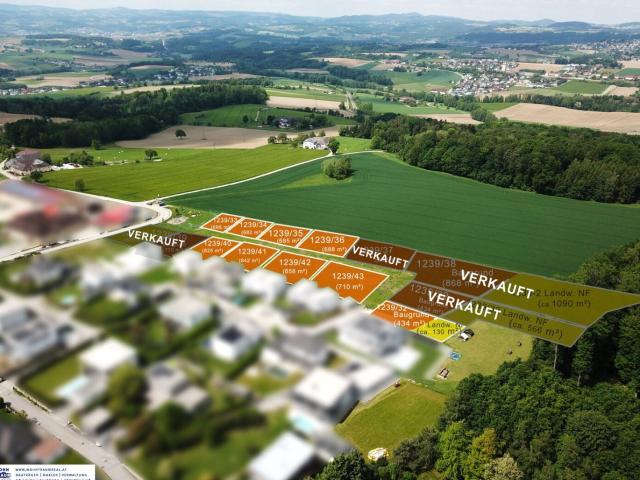 Baugrundstücke in Katsdorf / Ruhstetten sonnige Lage, ideal für 1 3 Wohneinheiten je Parzelle