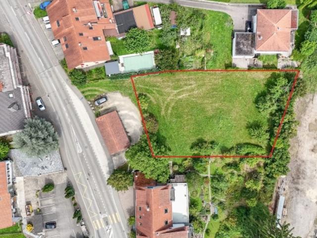 Bauland mit Projektmöglichkeit 1'274 m²