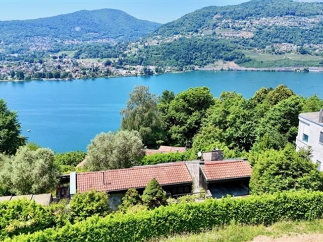 Bauland in Montagnola mit herrlichem Seeblick
