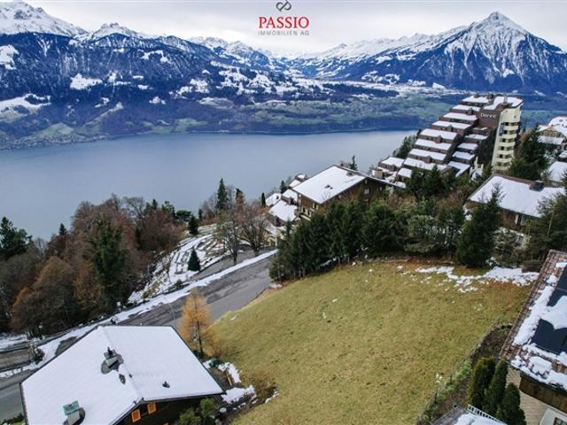 Bauland von 849m² mit Seesicht und Alpenpanorama