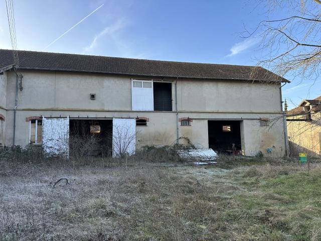 Baulne 91 — Grange à réhabiliter, 2 logements T3, permis de construire validé