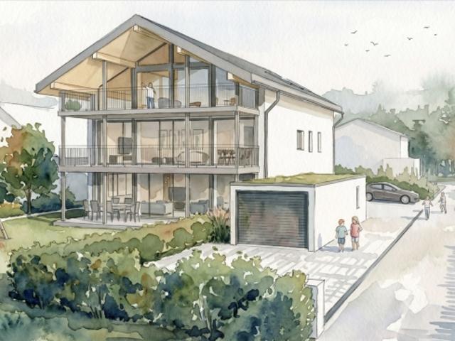 BAUPROJEKT FLURA WOHNUNG DACHGESCHOSS