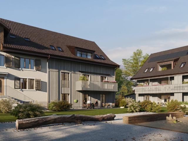 BAUSTART ERFOLGT! «Dorf Ottikon»: Freiraum und Wohnauswahl in einzigartigem Ensemble