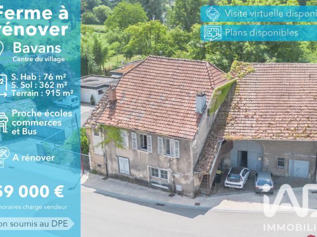 Bavans Vente Maison 25