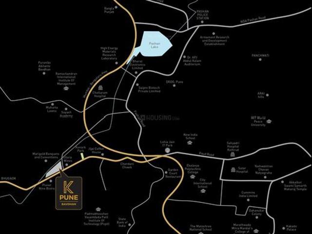 Unique K Pune Phase 2,Bavdhan 3 BHK Apartment For Sale Pune