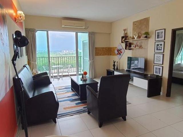 Bayu Marina Service Residence 3 bedrooms fully furnishcorner unit