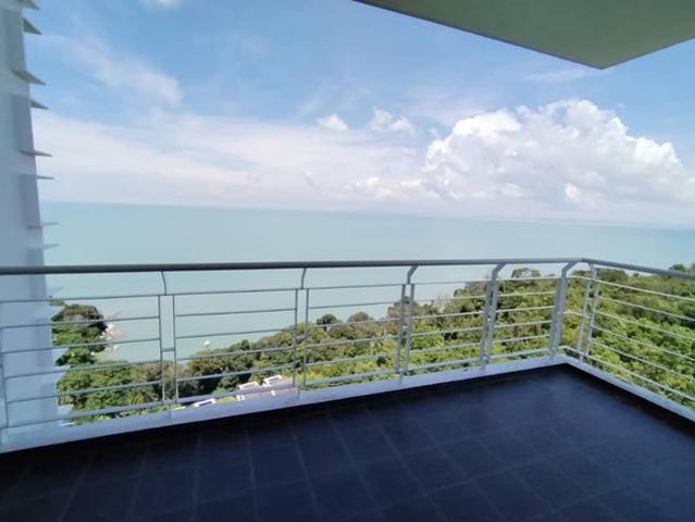 Bayu Ferringhi Condo High Floor Sea View Furnsiehd