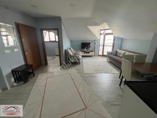 Bayana Eşyalı Kiralık 2+1 Çatı Katı 8 Yıllık Binada Hastane Yanı