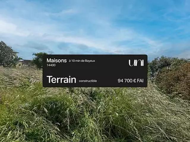 Bayeux 14400 Achat / Vente terrain