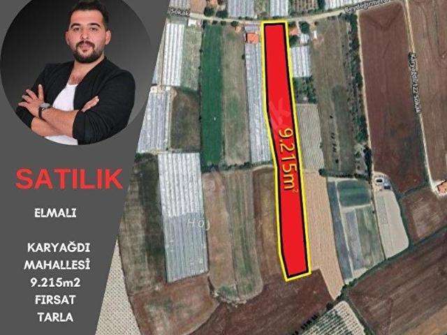 BAYLAN'S GAYRİMENKULDEN KARYAĞDI MAHALLESİN'DE 9.215 m TARLA