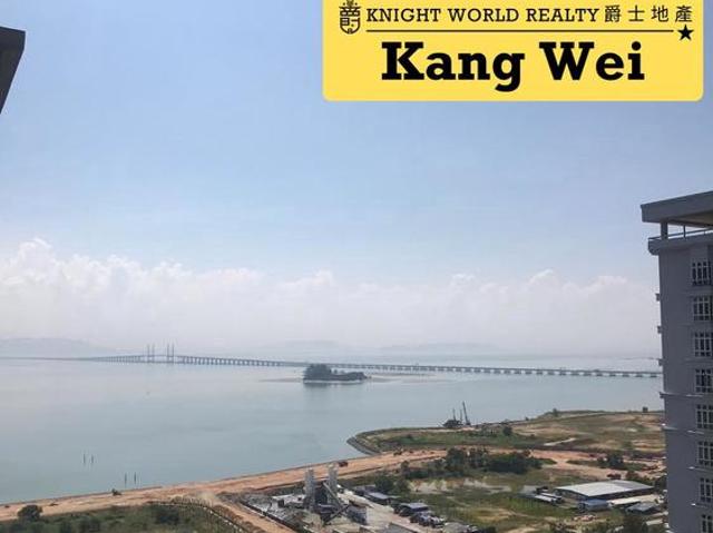 BAYSWATER 1302sf CONDO SEAVIEW BRIDGE EGATE LOTUS GELUGOR