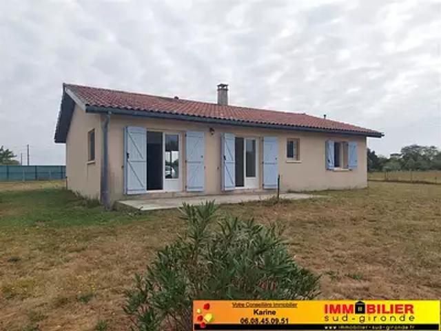 Bazas 33430 Achat / Vente maison 6 pièces t6