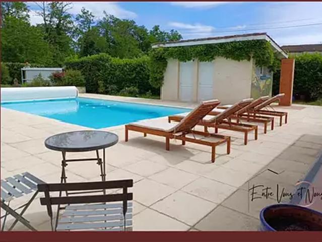 Bazas 33430 Achat / Vente maison 8 pièces t8 piscine