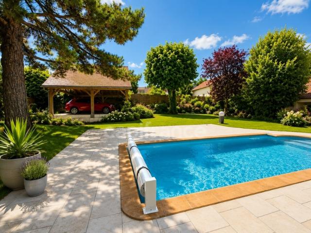 ? BAZEMONT 78–Propriété familiale 236 m²| 5 chambres dont 2 suites| Piscine|Véranda 30 m²|Terrain arboré 1 350 m² | Double accès