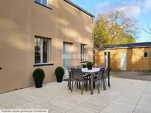 Bazouges la Pérouse 35560 Achat / Vente maison 7 pièces t7 terrasse parking