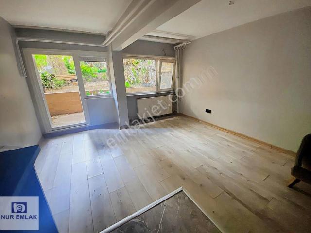 Beşiktaş Muradiye Bayırı 1+1 Kiralık Bakımlı Bahçe Katı