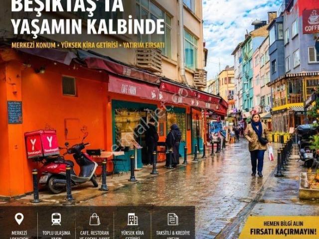 Beşiktaşın En Canlı Noktasında Giriş Kat 2+1 Kiralık Fırsat!