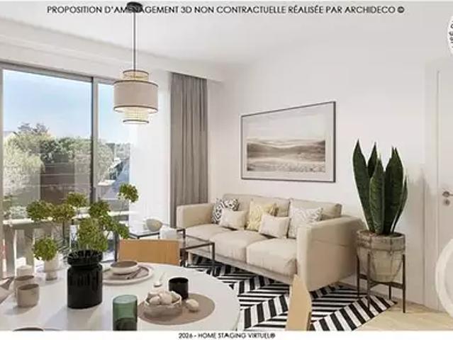 Benerville sur Mer 14910 Achat / Vente appartement 2 pièces t2