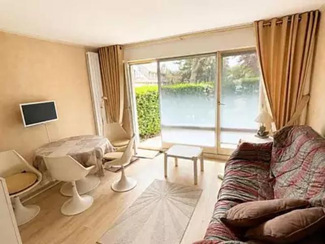 Benerville sur Mer 14910 Achat / Vente appartement 2 pièces t2 piscine jardin