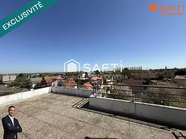 Benfeld 67230 Achat / Vente appartement 4 pièces t4 terrasse balcon