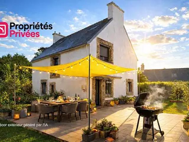 Bénodet 29950 Achat / Vente maison 5 pièces t5 jardin