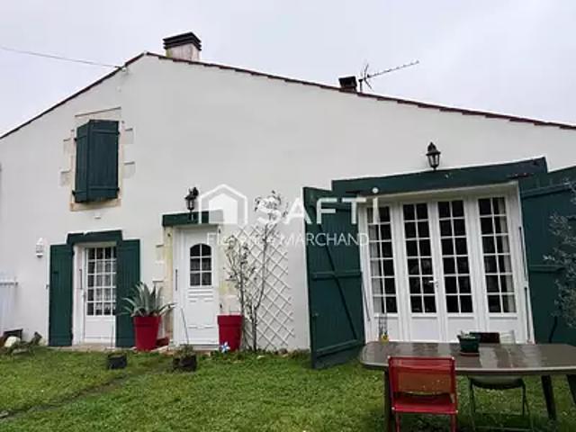 Benon 17170 Achat / Vente maison 7 pièces t7 parking