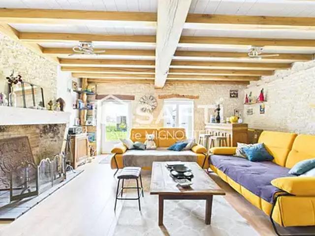 Benon 17170 Achat / Vente maison 5 pièces t5 parking
