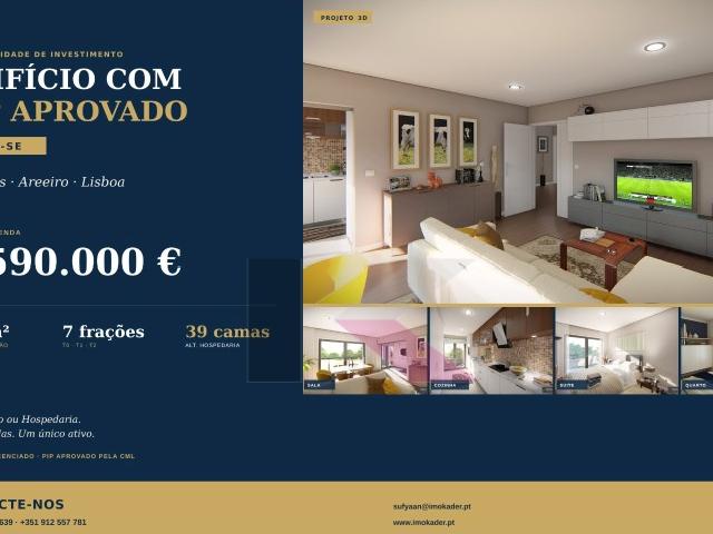 BEATO HOSTEL COM 39 CAMAS OU 7 APAERTAMENTOS | PIP APROVADO