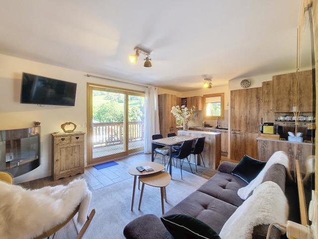 Beau appartement face au Mont Blanc