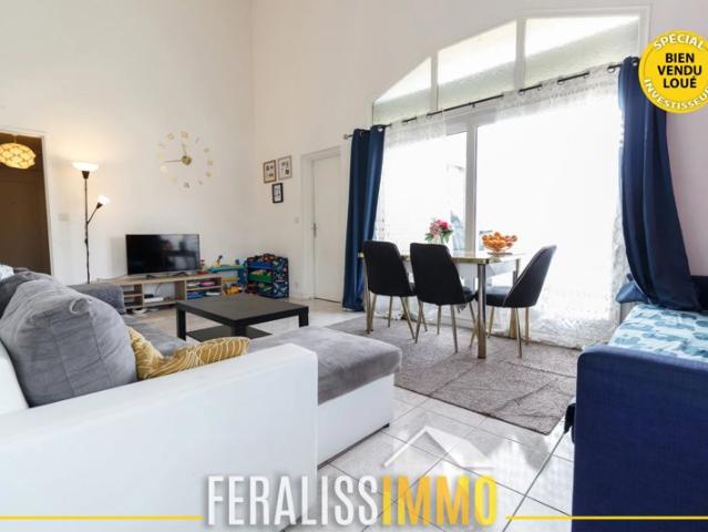 Beau F2 lumineux avec balcon terrasse et grand séjour cathé