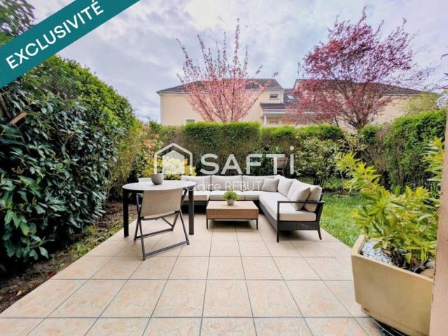Beau F3, 61m2 en rez de jardin secteur Sévigné