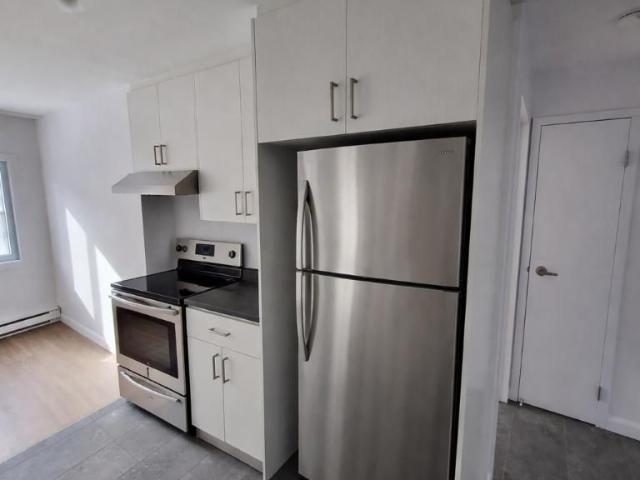 BEAU GRAND 4 ½ EN COIN, ENTIÈREMENT RÉNOVÉ 1 370$ TOUT INCLUS ! DISPONIBLE À PARTIR DE SEPTEMBRE