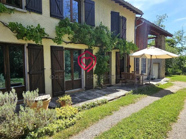 Beau potentiel pour cette maison de 6 pièces 116m² Montégut Plantaurel