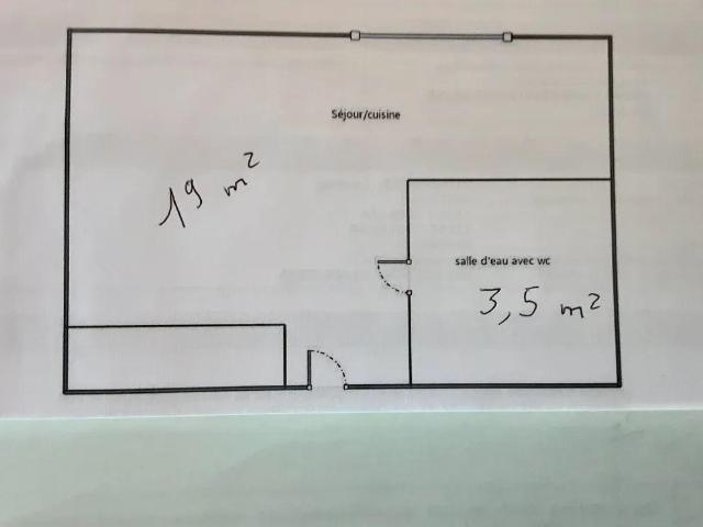 Beau studio 22m2 à Toulouse, quartier St Agne
