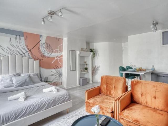 Beau studio 26m² meublé et chaleureux