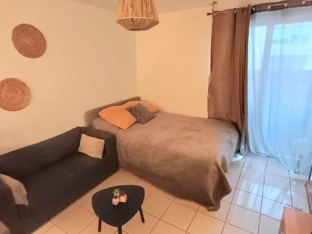 Beau studio meublé 22m² avec balcon Compans