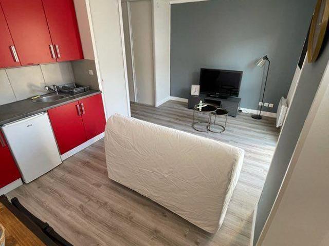 Beau studio meublé 22m² rue Ponsardin
