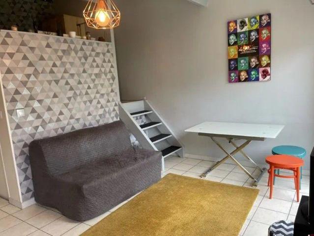Beau studio meublé 26m² avec jardin 30m²