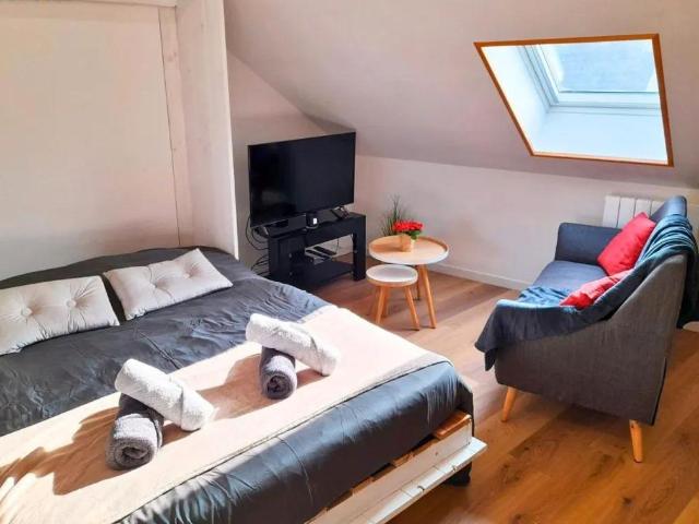 Beau studio/2P meublé rénové 23m2 à Amiens