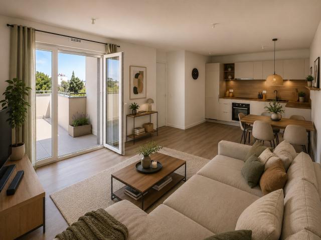 Beau T4 + Terrasse Proche centre ville 4 pièces, 80 m²