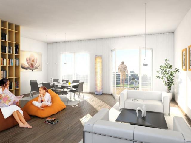 Beau T5 avec grand balcon parking + garage