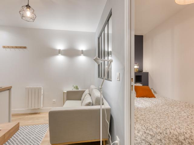 Beau T1Bis meublé et équipé à Lyon Part Dieu