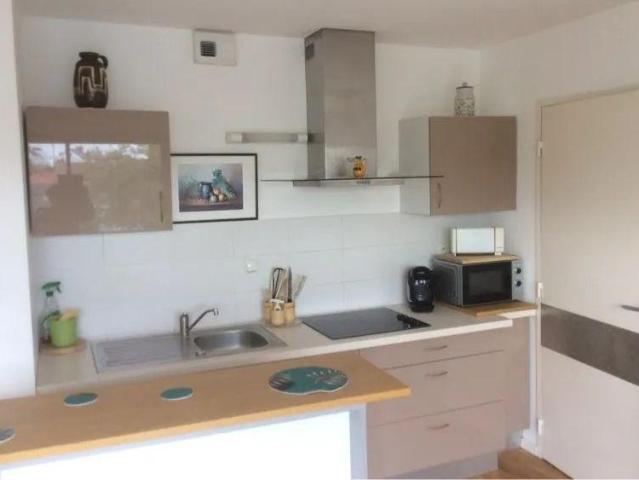 Beau T2 meublé 43m² calme dans résidence sécurisée