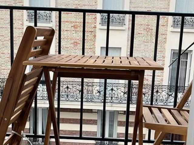 Beau T2 meublé 45m² lumineux et calme balcon